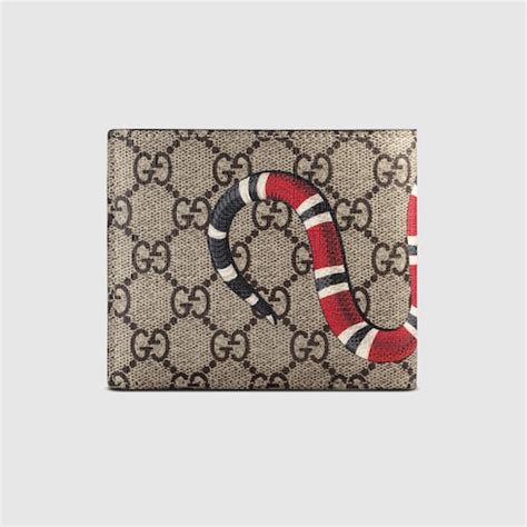 gucci kingsnake purse|Gucci snake coin wallet.